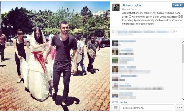 Burak Yılmaz evlendi!