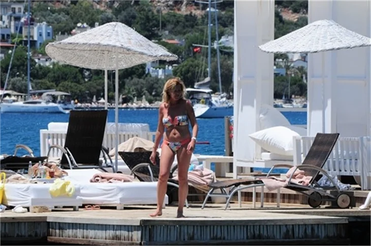 Harem'in seksi güzelleri tatilde!