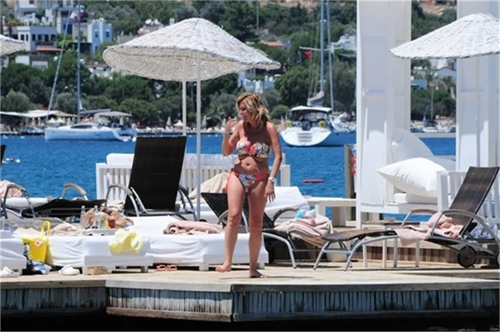 Harem'in seksi güzelleri tatilde!