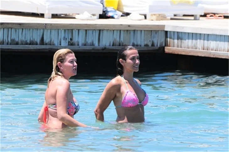 Harem'in seksi güzelleri tatilde!