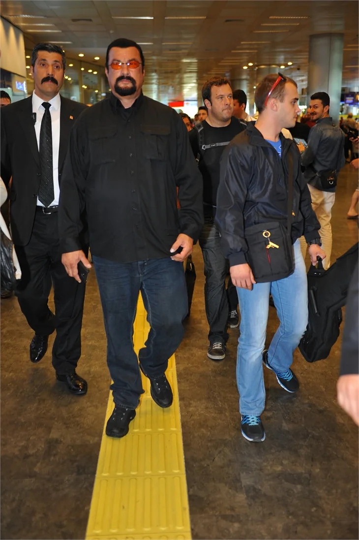 Steven Seagal, İstanbul'da iftar yaptı!