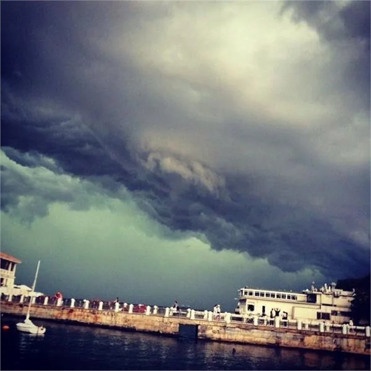 Twitter'da "İstanbul'da şu an" fotoğrafları...