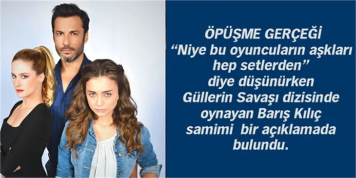 En büyük aşklar setlerde başlar!