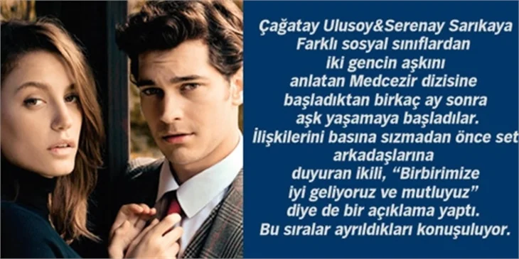 En büyük aşklar setlerde başlar!