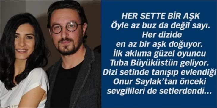 En büyük aşklar setlerde başlar!