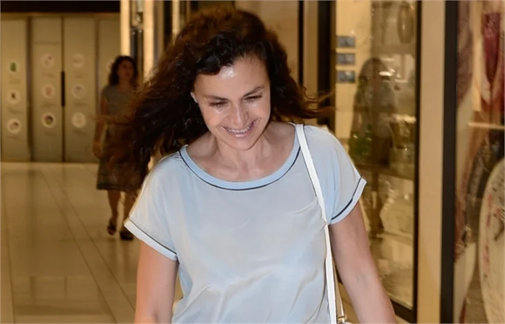 Hatice Aslan'ın sabah alışverişi!
