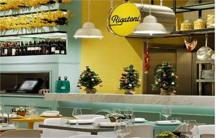 En renkli İtalyan Rigatoni!