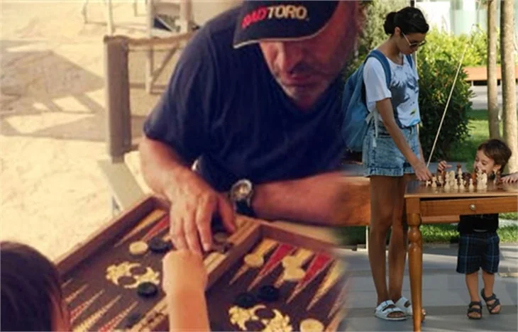 Kemal Yılmaz babayla tavla anneyle satranç oynadı!