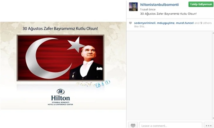 Onlar da kutladılar!