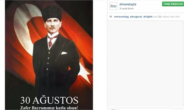 Onlar da kutladılar!