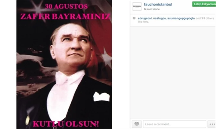 Onlar da kutladılar!