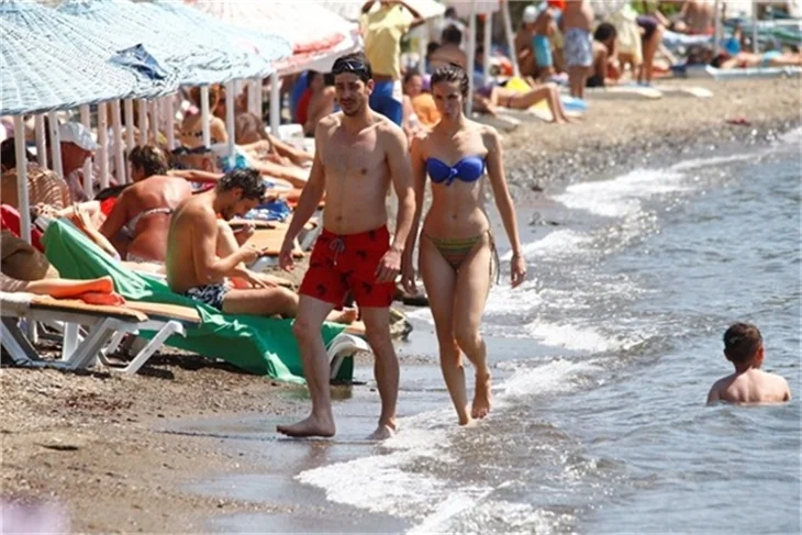 Ünlü çift yeni sezon öncesi böyle stres attı!