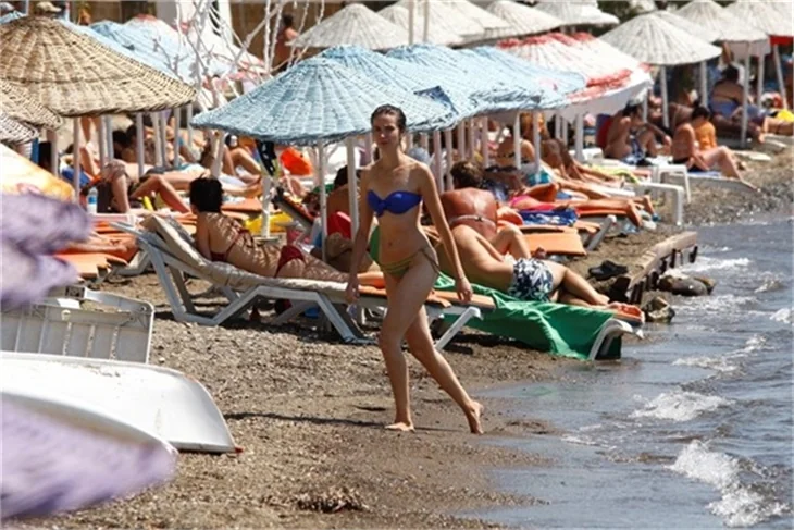 Ünlü çift yeni sezon öncesi böyle stres attı!