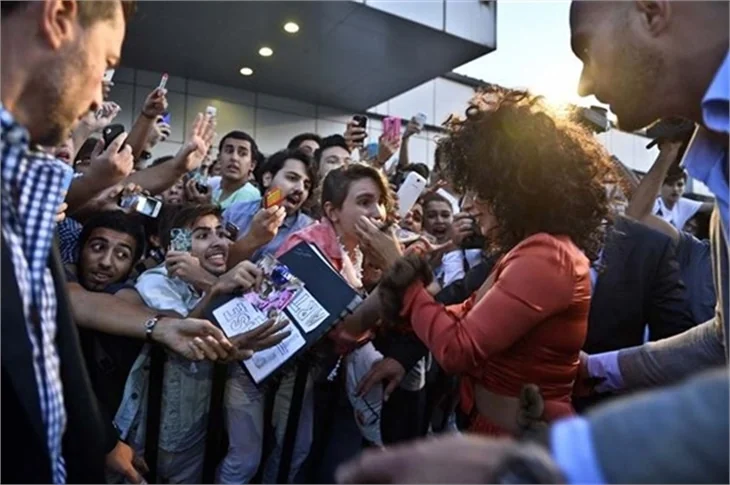 Lady Gaga, İstanbul'a geldi!