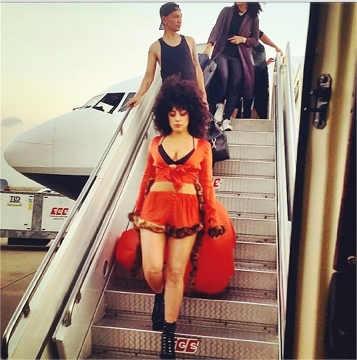 Lady Gaga, İstanbul'a geldi!