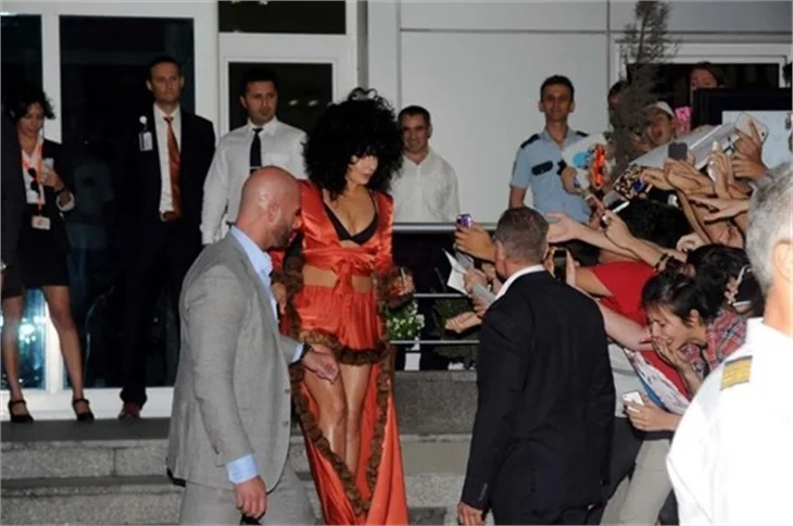 Lady Gaga, İstanbul'a geldi!