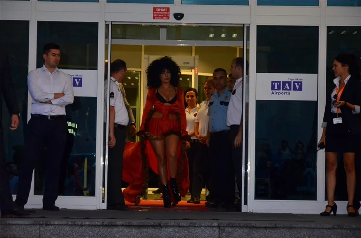 Lady Gaga, İstanbul'a geldi!