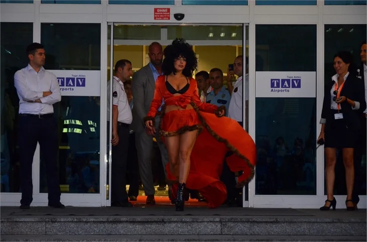 Lady Gaga, İstanbul'a geldi!