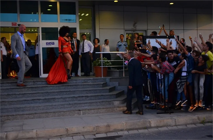 Lady Gaga, İstanbul'a geldi!