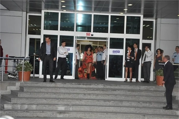 Lady Gaga, İstanbul'a geldi!