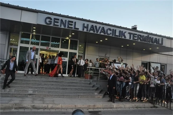 Lady Gaga, İstanbul'a geldi!