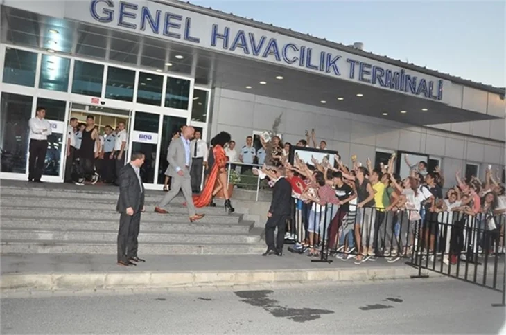 Lady Gaga, İstanbul'a geldi!