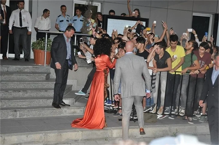Lady Gaga, İstanbul'a geldi!