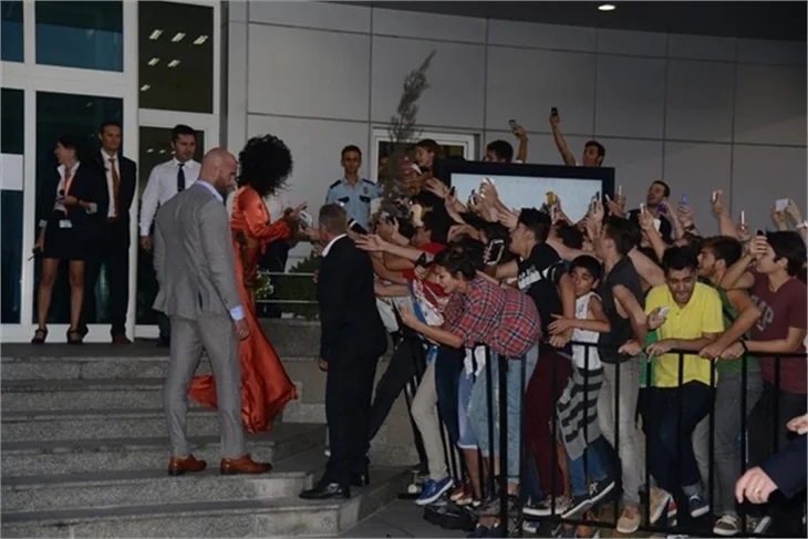 Lady Gaga, İstanbul'a geldi!
