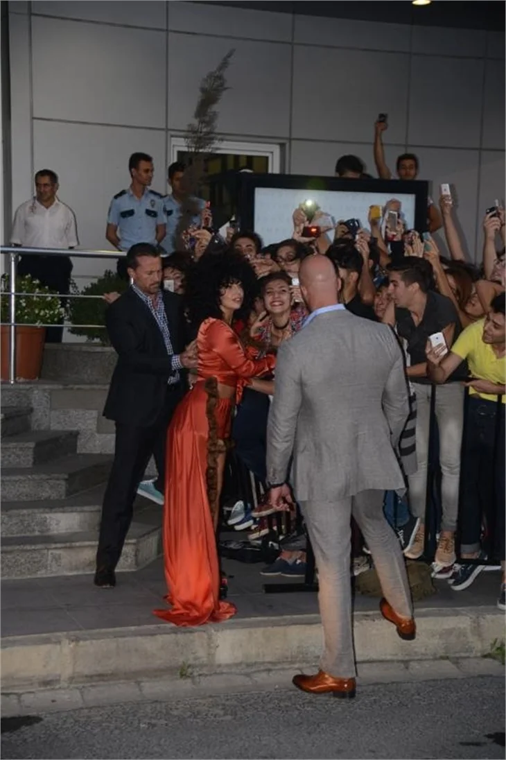 Lady Gaga, İstanbul'a geldi!