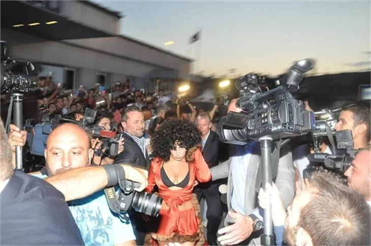 Lady Gaga, İstanbul'a geldi!