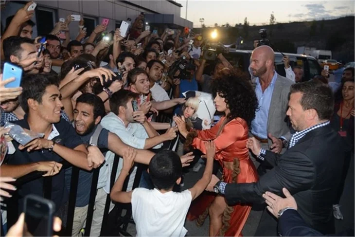 Lady Gaga, İstanbul'a geldi!
