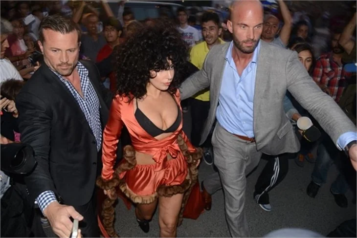 Lady Gaga, İstanbul'a geldi!
