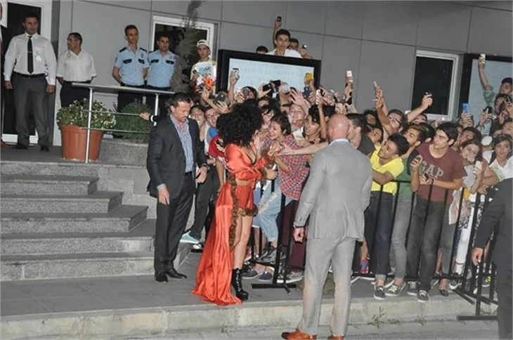 Lady Gaga, İstanbul'a geldi!