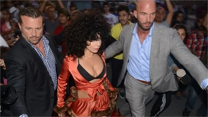 Lady Gaga, İstanbul'a geldi!