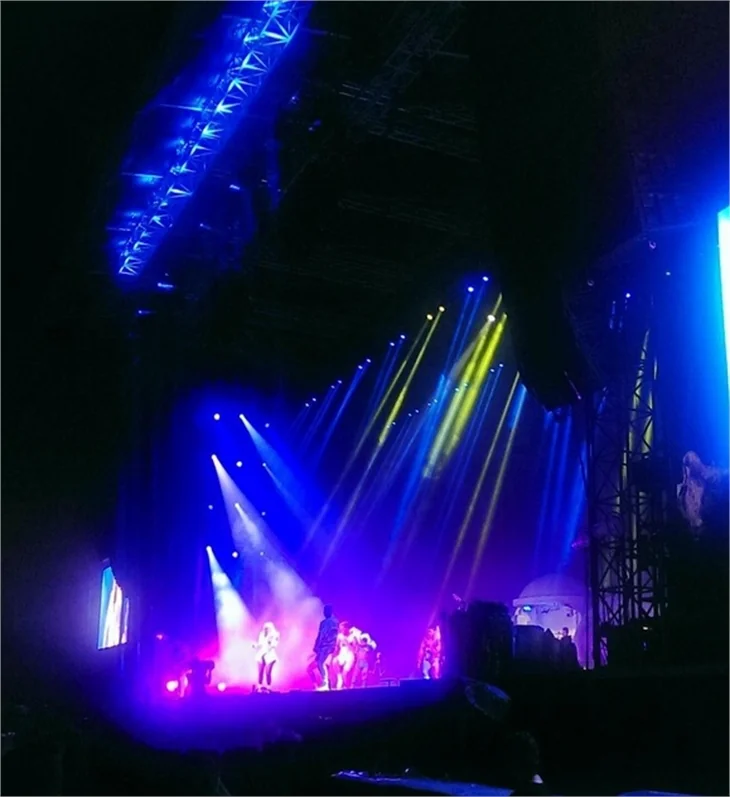 Lady Gaga, İstanbul konserinde soyundu!