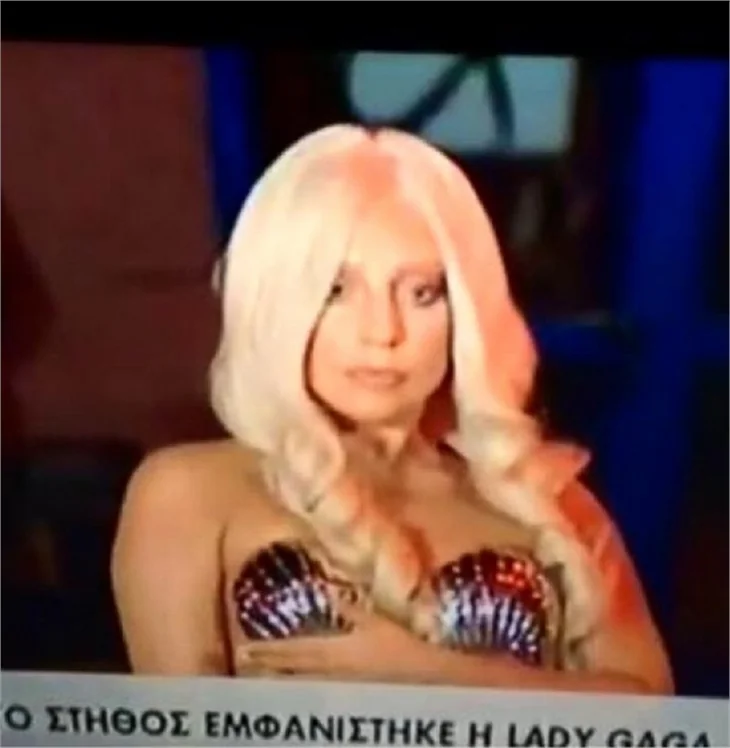Lady Gaga Atina'ya böyle geldi!