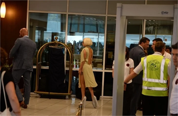 Lady Gaga İstanbul'dan ayrıldı