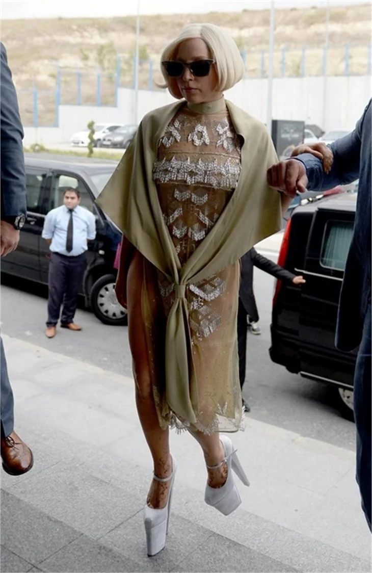 Lady Gaga İstanbul'dan ayrıldı