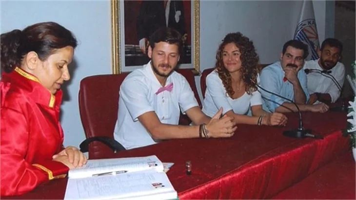 Ümit Kantarcılar ve Gamze Topuz'un nikahından kareler!