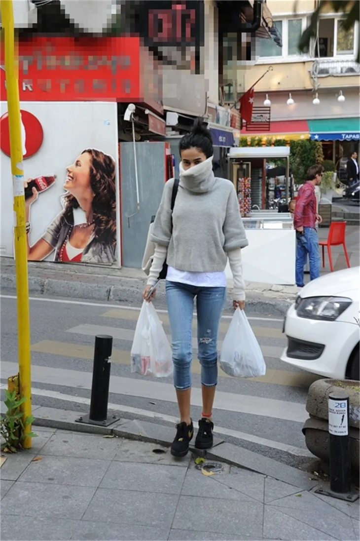 Asena Erkin peçesi!