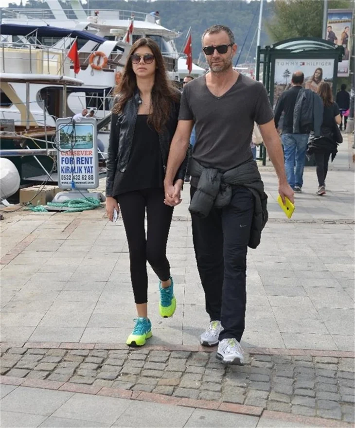 Medcezir'in Hasan'ı sevgilisiyle...