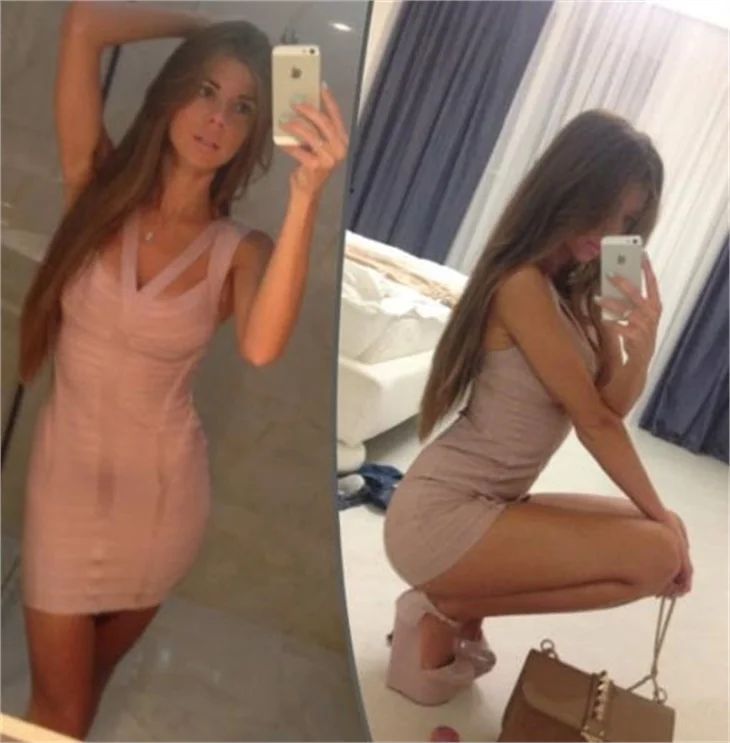Şimdi de ayna karşısında selfie!
