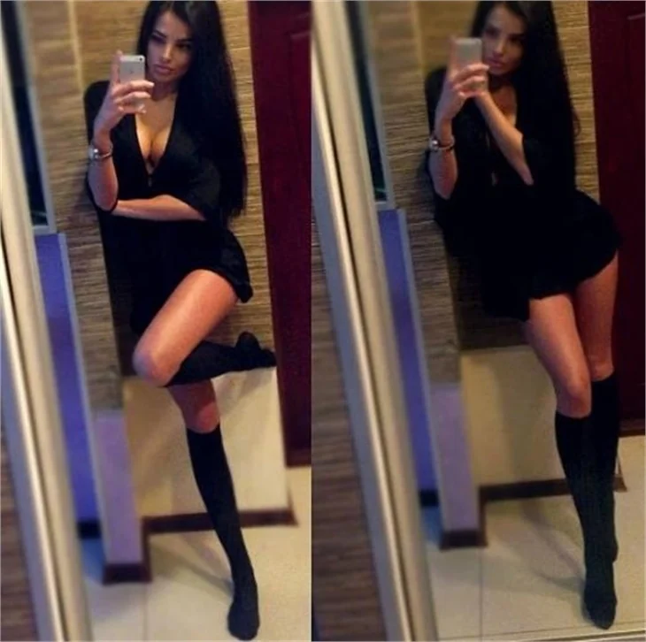 Şimdi de ayna karşısında selfie!