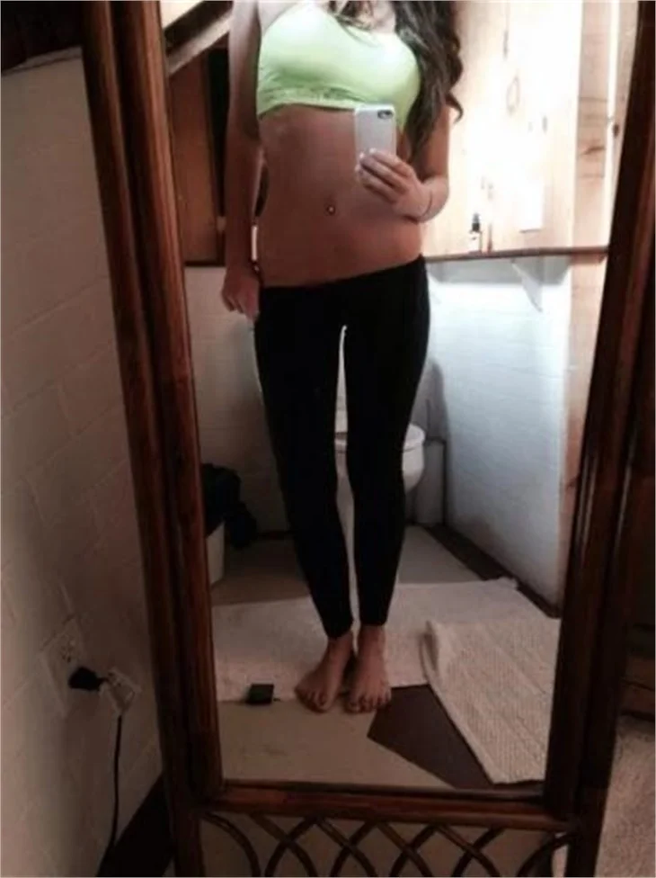 Şimdi de ayna karşısında selfie!