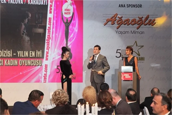 5. Ayaklı Gazete Tv Yıldızları ödül gecesi yapıldı!