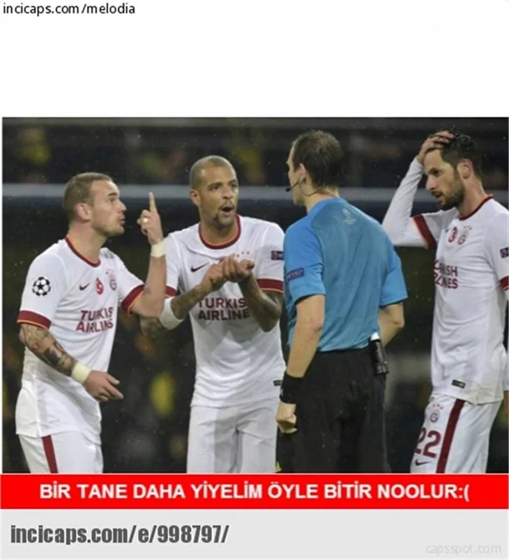 G.Saray kaybetti, sosyal medya bu capslerle yıkıldı!