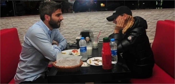 Ece Erken ile Serkan Uçar kavga etti!
