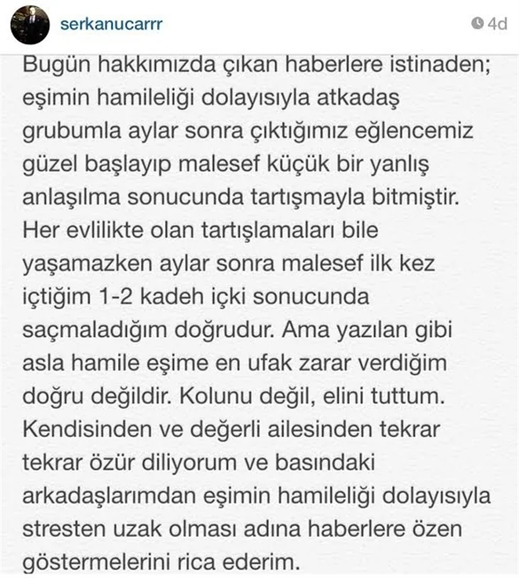 Ece Erken ile Serkan Uçar kavga etti!