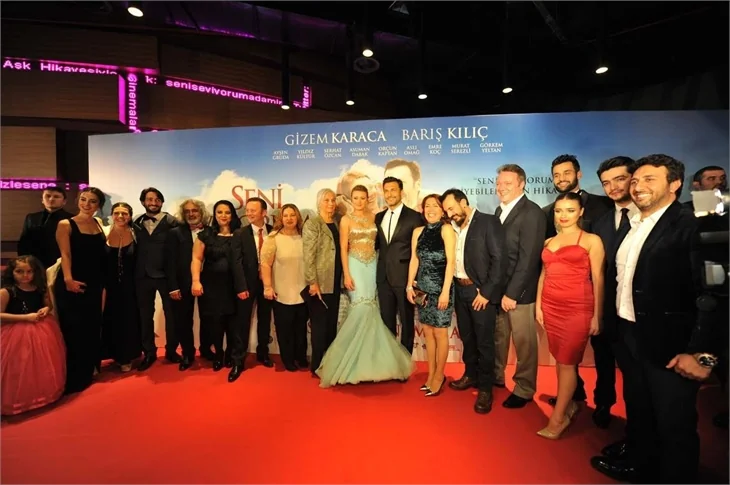 'Seni Seviyorum Adamım' filminin galası yapıldı!