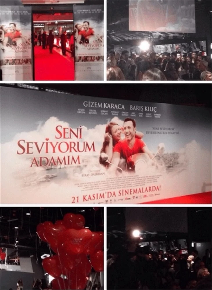 'Seni Seviyorum Adamım' filminin galası yapıldı!